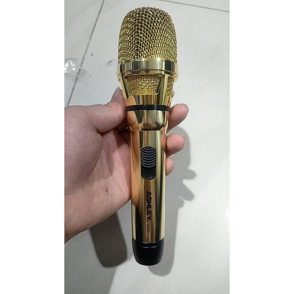 mic kabel ashley i200 i 200 original - gold