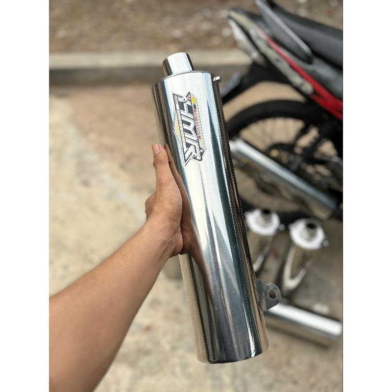 slincer only standar racing supra 125 pnp leher standar By HMR RACING EXHAUST