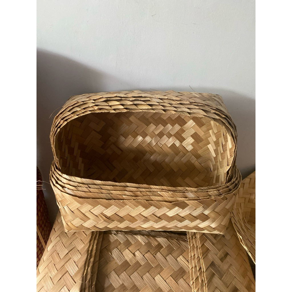 Besek Bambu 40x25x15 Besek Jumbo Besek Persegi Panjang Besek Merpati