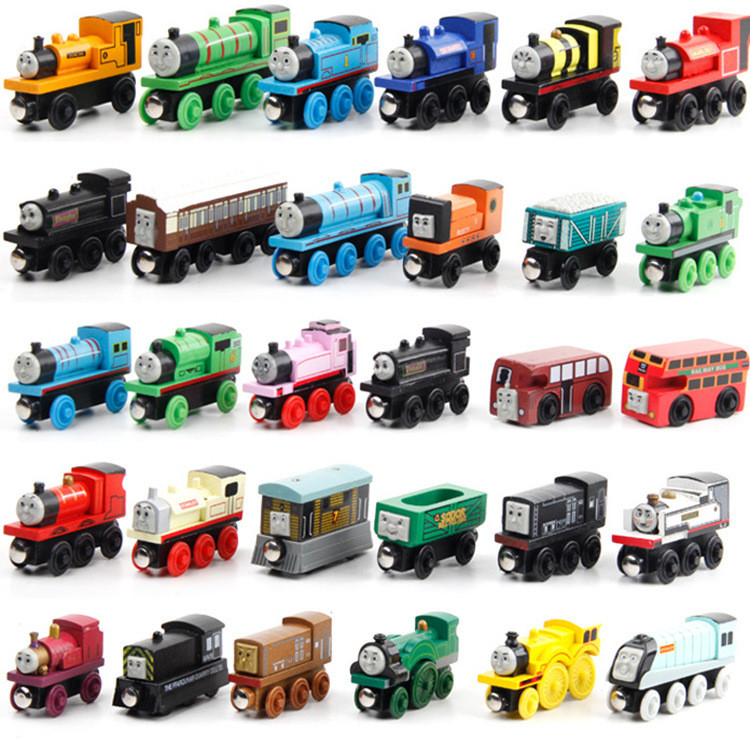 Wooden Thomas & Friends Tra Magnetic Track Boys Toys Railway Molley Lady esol Oliver Donald Emily Ja