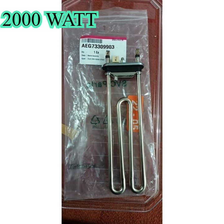 HEATER THERMISTOR MESIN CUCI LG FRONT LOADING F2720SVRV F2720SVTV F2721STWV F2721STWV1 FH069FDF FH0C