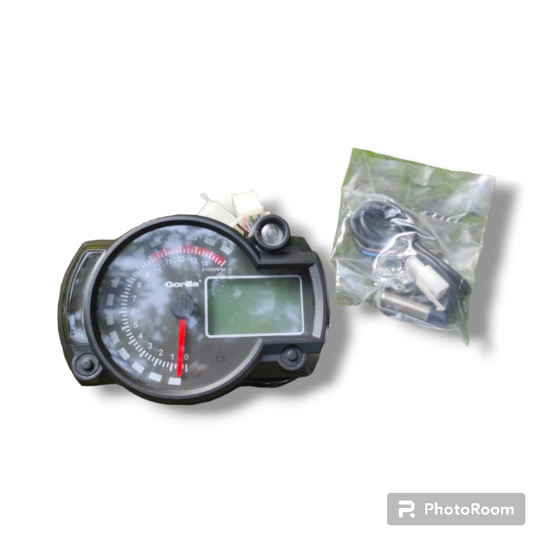 speedometer koso gorilla SPIDOMETER ODOMETER KOSO RX2 RX 2N RX 2 N rx2n DIGITAL TAKOMETER SPIDO CB N