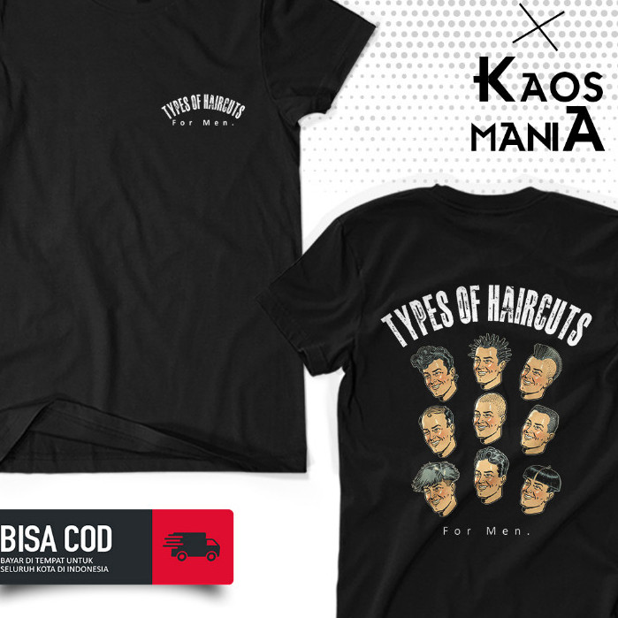 Baju Kaos TUKANG CUKUR HAIRCUT Barbershop Keren Terbaru Kaos Alo Ofc