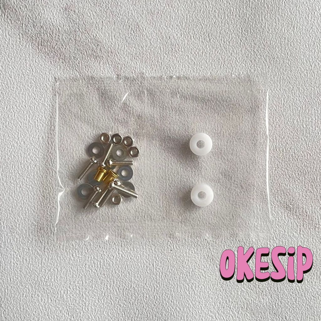 Roller 8mm + Screw Set Original Tamiya