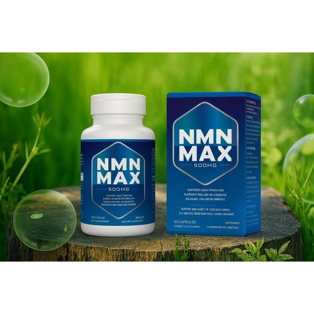Nmn Max isi 60 kapsul original formula suplemen kesehatan untuk pria wanita nmn max original nmn max