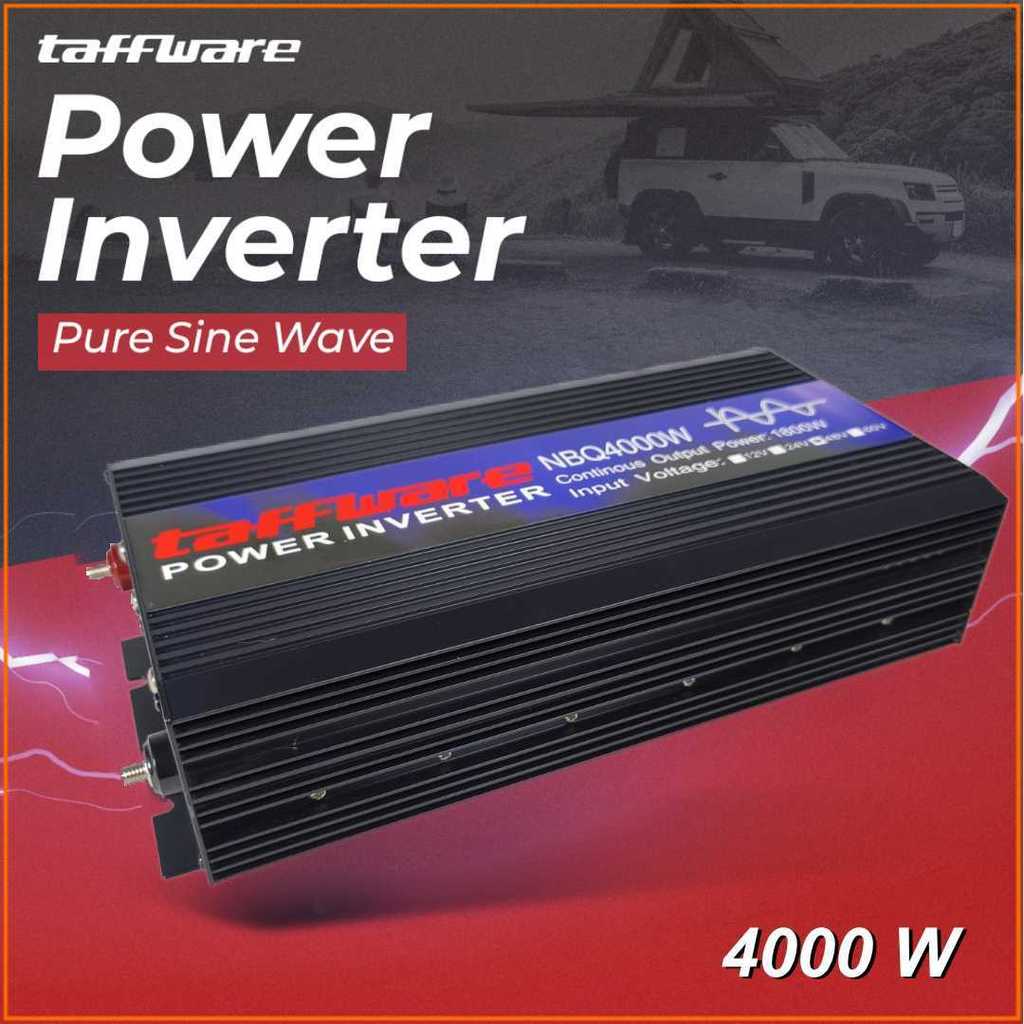 Taffware Power Inverter Mobil Pure Sine Wave DC 48V to AC 220V 4000W - NBQ4000W