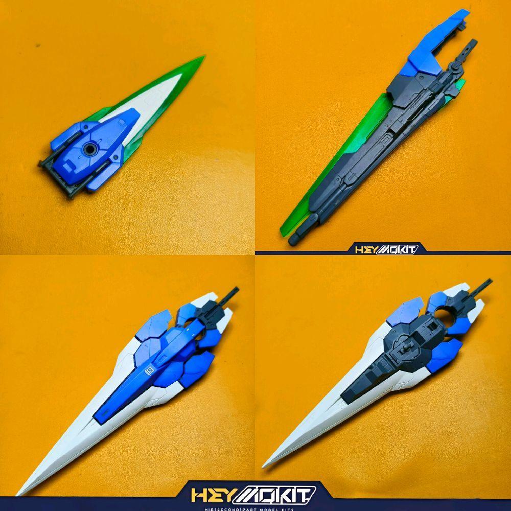 BANDAI MG 1/100 SEVEN SWORD GUNDAM PART WEAPON GN KATAR GN BUSTER SWORD II GN BLASTER MODELKIT