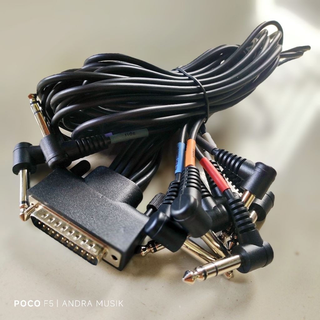 Kabel Set Harness Nux DM1x Drum Elektrik Cable Modul to pad