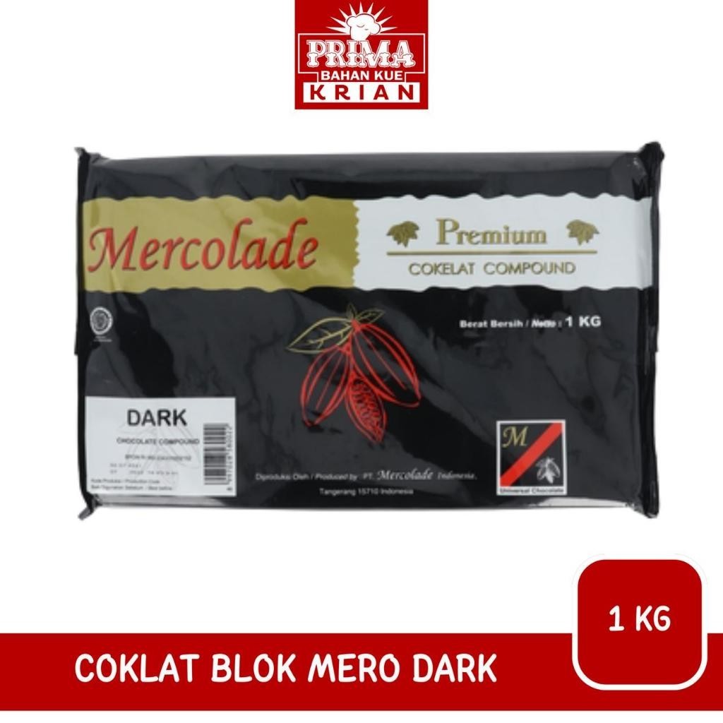COKLAT BLOK MERCOLADE DARK 1 KG