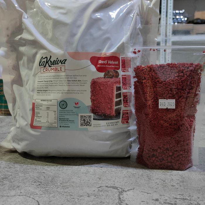 LA KREIVA CRUMBLE RED VELVET 500 GR