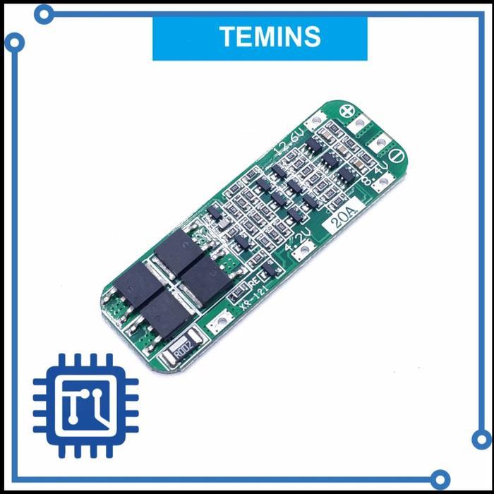 Modul BMS Battery Charger Protection Pelindung Baterai 18650 3S 20A