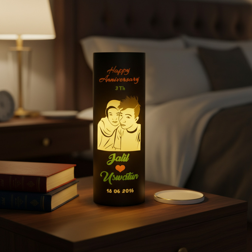 Kado Custom Lampu Hias / Hadiah Anniversary / Kado Anniversary / Kado Premium / Kado Unik