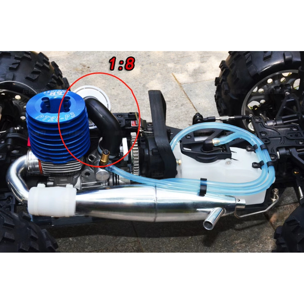 Plastic Air Filter Cleaner & Element Sponge Fit SH.28 Engine for 1:8 RC Cars Redcat Arrma HSP Himoto