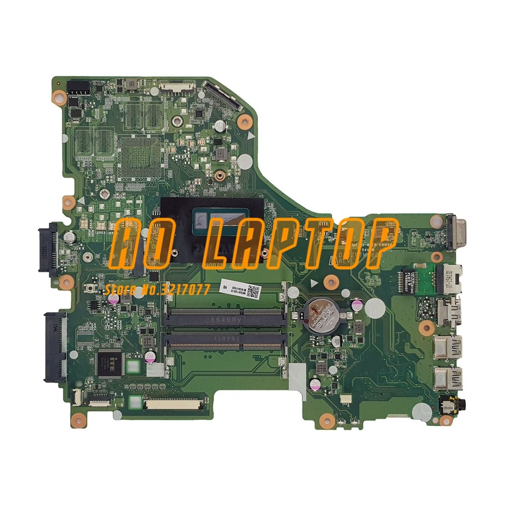 For E5573 156” Laptop PC Motherboard ZRT DA0ZRTMB6D0 Intel Core i35005U DDR3 NBC4811001 Notebook Mai