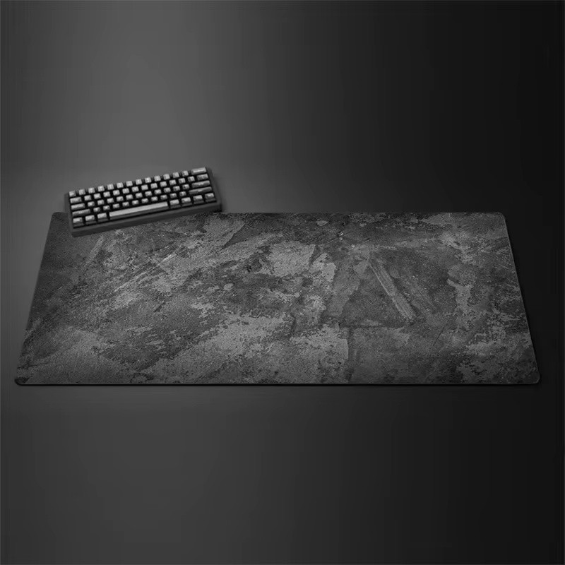 Gray mouse pad Large/Small overlocked mousepad xxl desktop keyboard table pad gray series game desk 