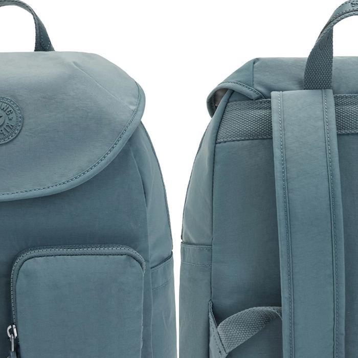 Tas Kipling Fiona Medium Backpack Original Tas Ransel Wanita - Light Aloe Tonal