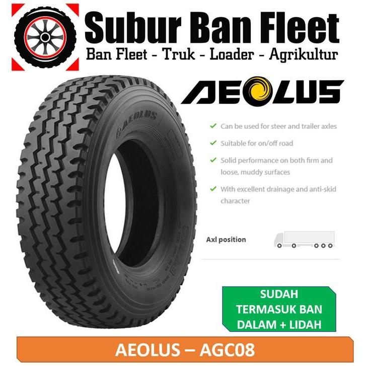 Aeolus HN08/AGC08 750-16 Ban Truk Double 7.50 R16 SUBUR BAN FLEET