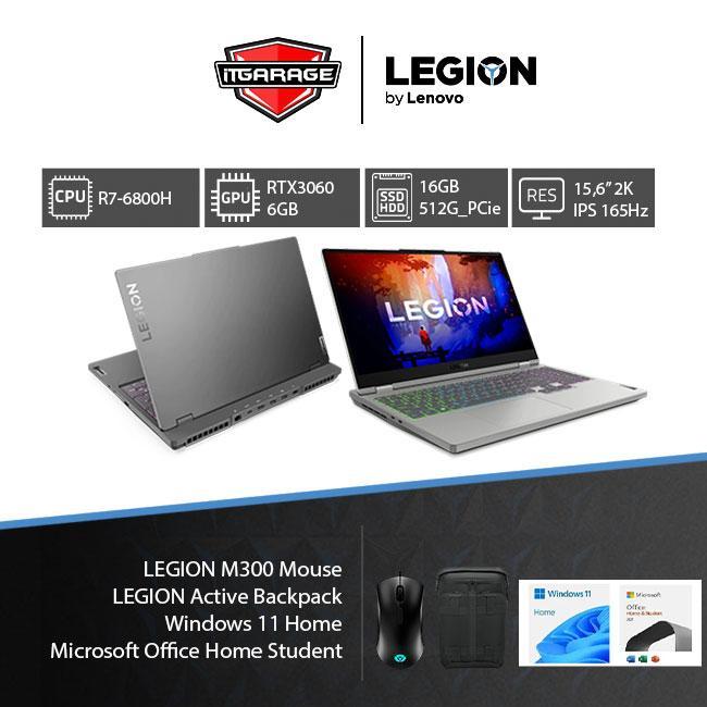 Lenovo Legion 5 15ARH7-13ID|R7-6800H/16G/512G/RTX3060-6G