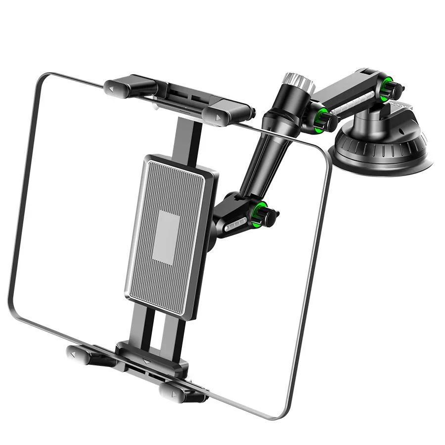 Car Tablet Holder Long Arm Suction Cup Mount for iPad Pro Air 4-13'' Xiaomi Tablet SUV Truck Vehicle
