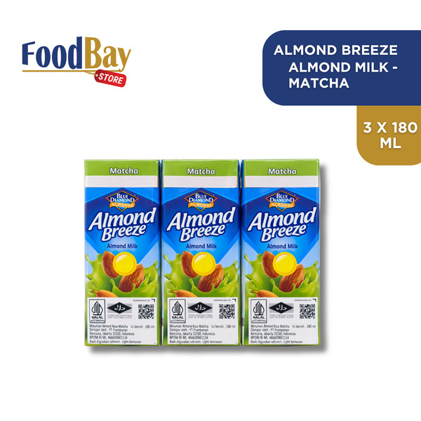 Almond Breeze - Almond Milk Matcha 180 Ml