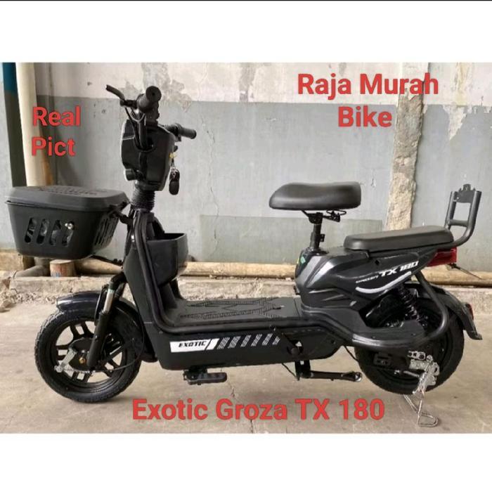 Sepeda Listrik Exotic Groza TX 180 Bergaransi Resmi Sepeda Listrik Exotic Groza Sepeda Lisrik E Bike