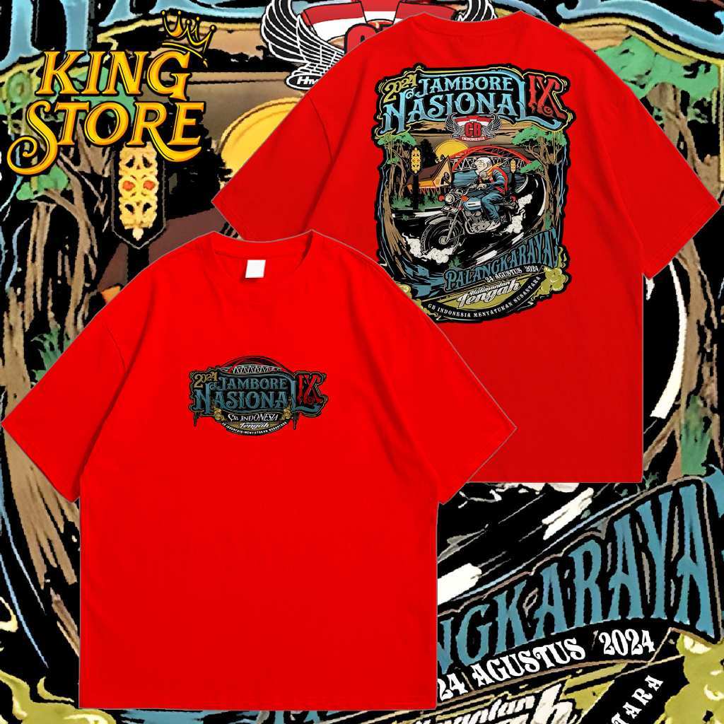 KAOS JAMNAS CB INDONESIA PALANGKARAYA KALIMANTAN TENGAH / KAOS JAMBORE NASIONAL