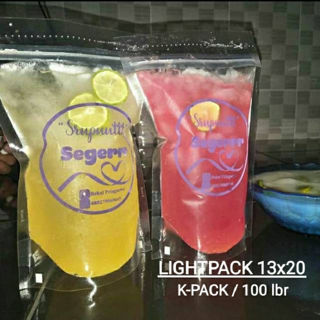 Standing Pouch Lightpack 13x20 (250) Bening K-Pack