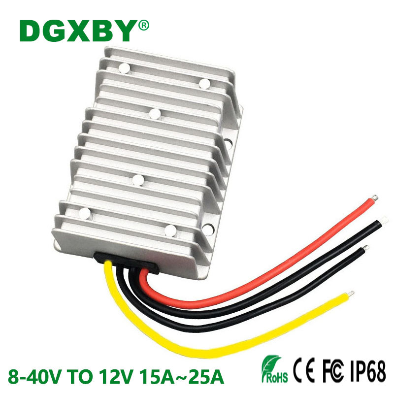 8-40V TO 12V5A 8A 10A 12A 15A 20A 25A 30A DC Voltage Regulator 12V24V to 12V Automatic Step-up And S