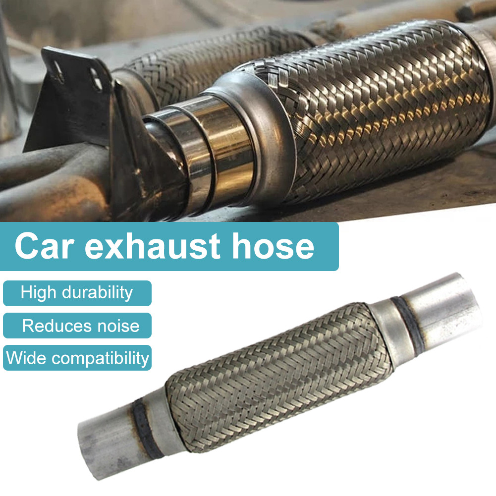 Knalpot Fleksibel Universal untuk Kendaraan dengan Suara Nyaring Panjang 30cm