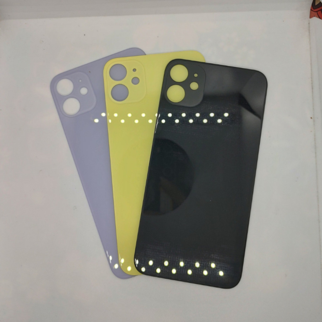 For Iphone 11 Back Battery Glass Cover Rear Panel Door Housing Case Repair Parts
