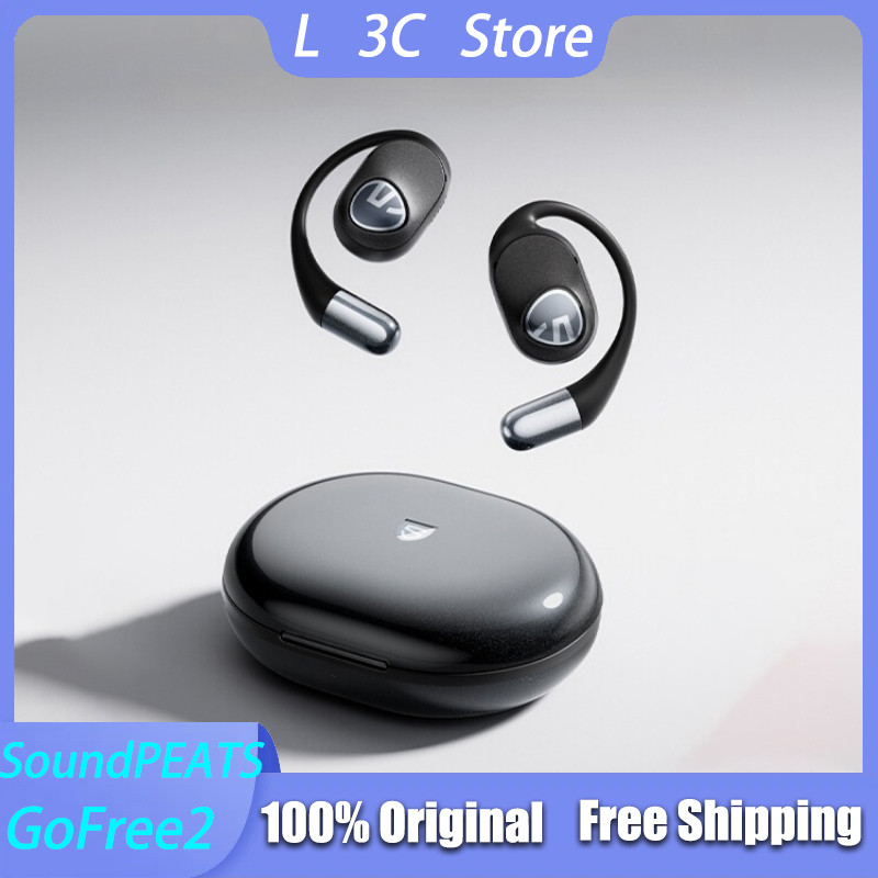 SoundPEATS GoFree2 Wireless Bluetooth Headphones IPX5 Waterproof Noise Reduction Customized Sports E
