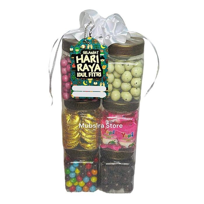 PARCEL COKLAT LEBARAN PARSEL COKELAT LAGIE PARCEL MURAH PAKET 6 TOPLES - 6 Toples