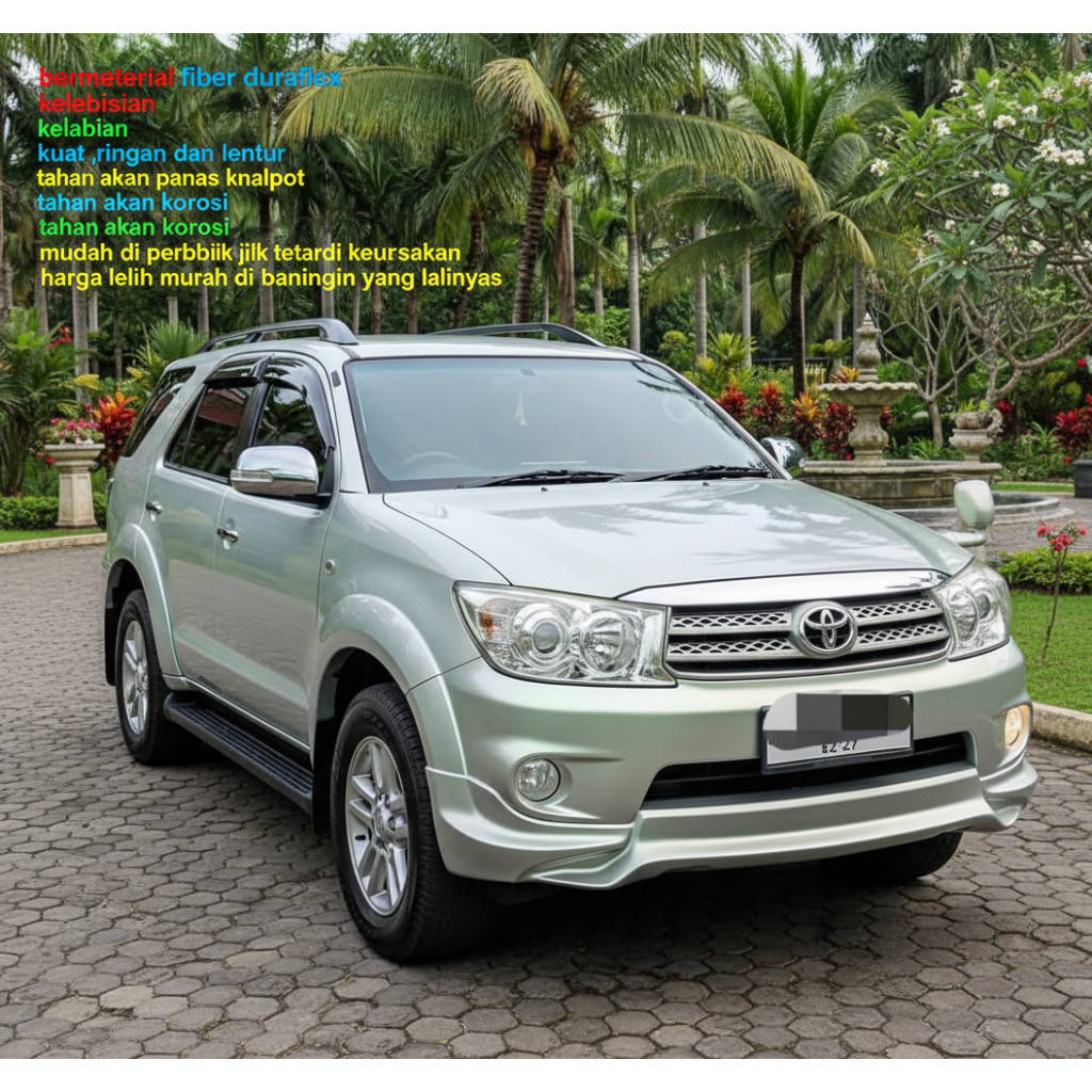 bodikit BODYKIT FORTUNER  2006 2007 2008 2009 2010 2011 BODYKIT TOYOTA FORTUNER