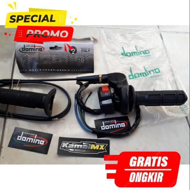 Gas Spontan Domino Italy Set Saklar Starter Engine PNP Responsif Honda CRF 150L