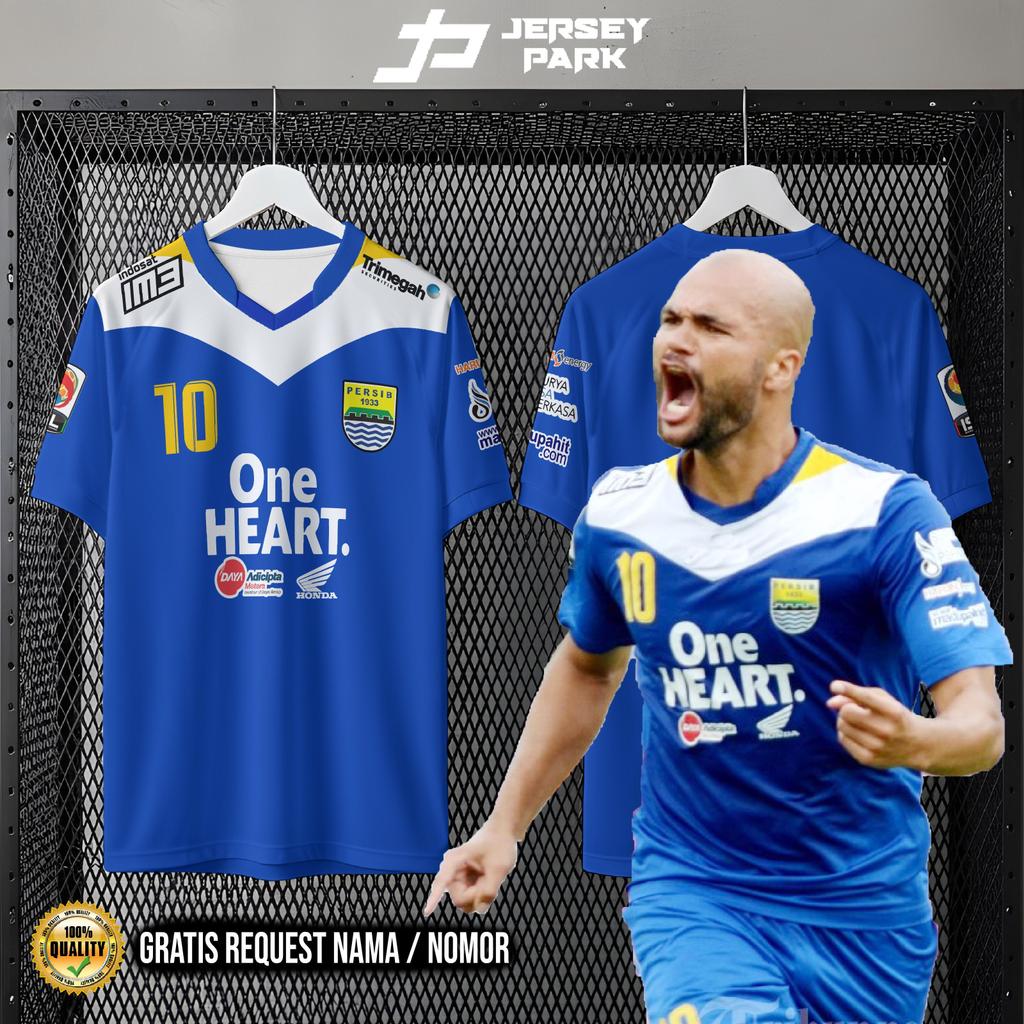 Jersey Persib Retro Vintage Classic Blue Home 2012 Unisex fullprint gratis pasang nama dan nomor