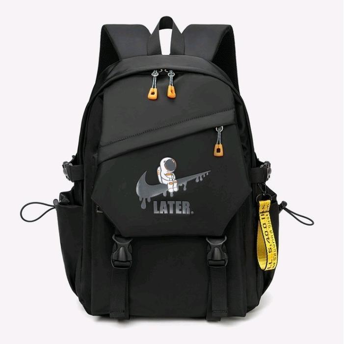 Tas ransel punggung sekolah terbaru tas ransel kapasitas besar tas anak laki laki tas perjalanan - h