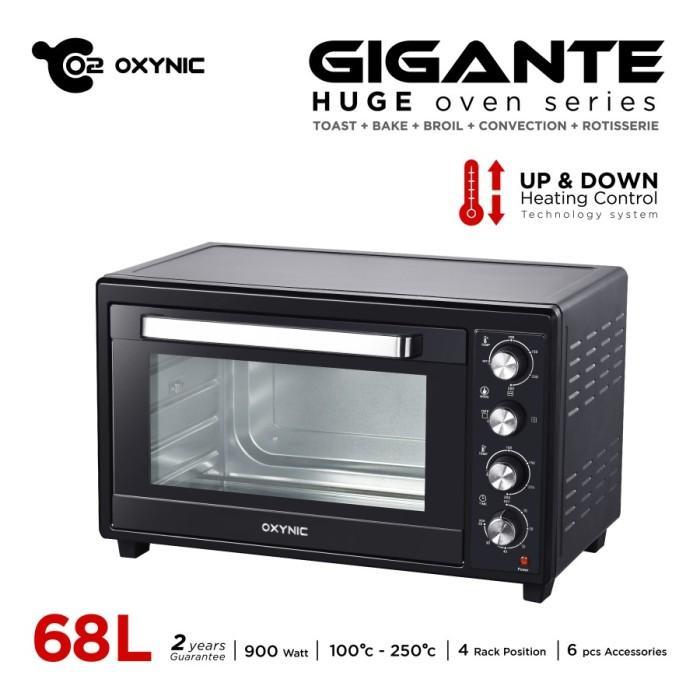 OXYNIC Oven Listrik 68 Liter - GIGANTE