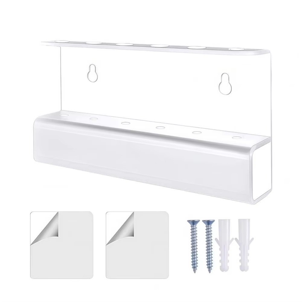 Funny Acrylic Acrylic Dart Holder Wallmounted 6Dart Dart Dock Stand with Screws Creative Dart Storag