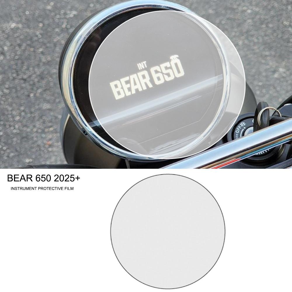 Untuk Aksesoris Royal Enfield Bear 650 Bear650 2025, Pelindung Layar Dashboard, Film Pelindung Instr