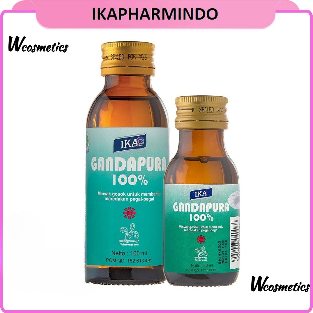 Minyak Pijat Gandapura Murni 100% Minyak gosok Ikapharmindo
