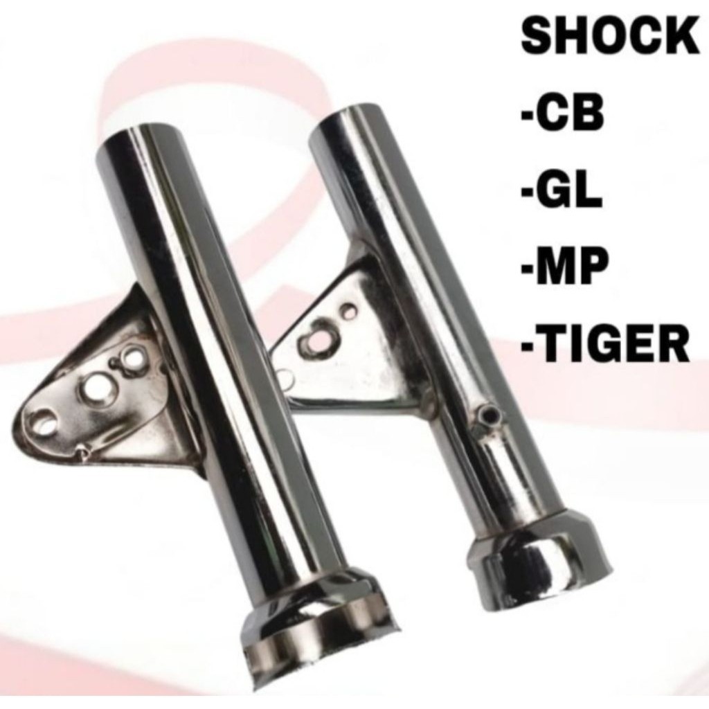 KUPINGAN LAMPU DEPAN CB K5 GL100 PNP AS SHOCK 31 CB GL MEGAPRO TIGER BESI KROM