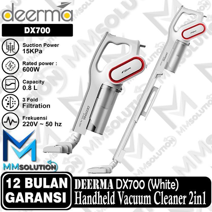 Vacuum Cleaner Deerma DX700 Multifunction Vacuum Cleaner Penyedot Debu - DX700 PUTIH