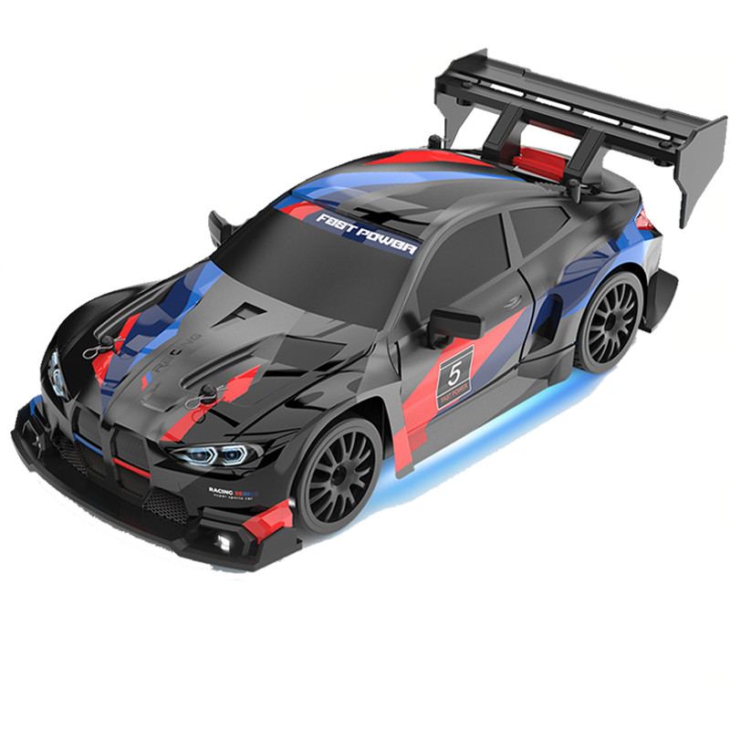 124 New High Speed Drift RC Car High Torque Front Rear LED Headlight 4WD 24Gh Remote Control Vehicle