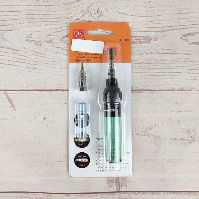 Nipscells SOLDER GAS TANPA LISTRIK TANPA KABEL BUTANE PAKET SET LENGKAP - SOLDER SAJA