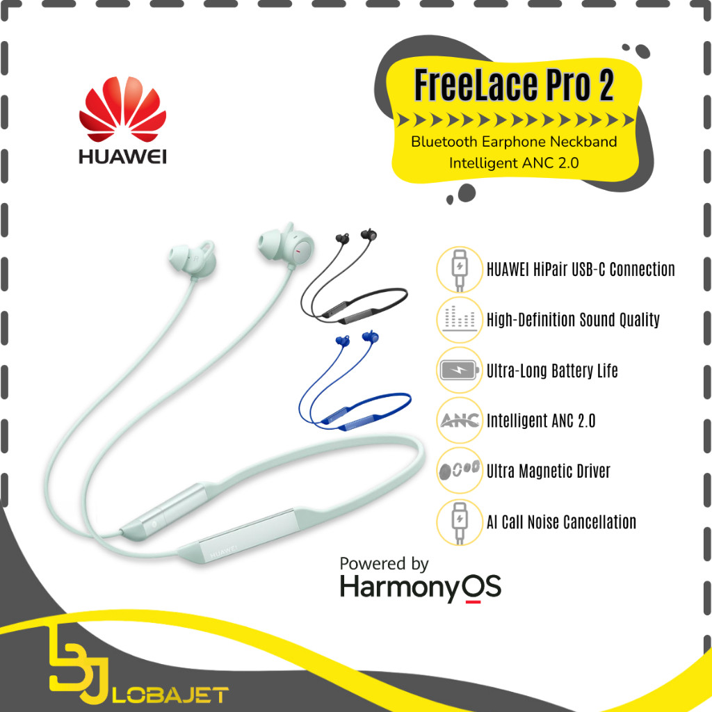 HUAWEI FreeLace Pro 2 - Bluetooth Earphone Neckband Intelligent ANC 2.0