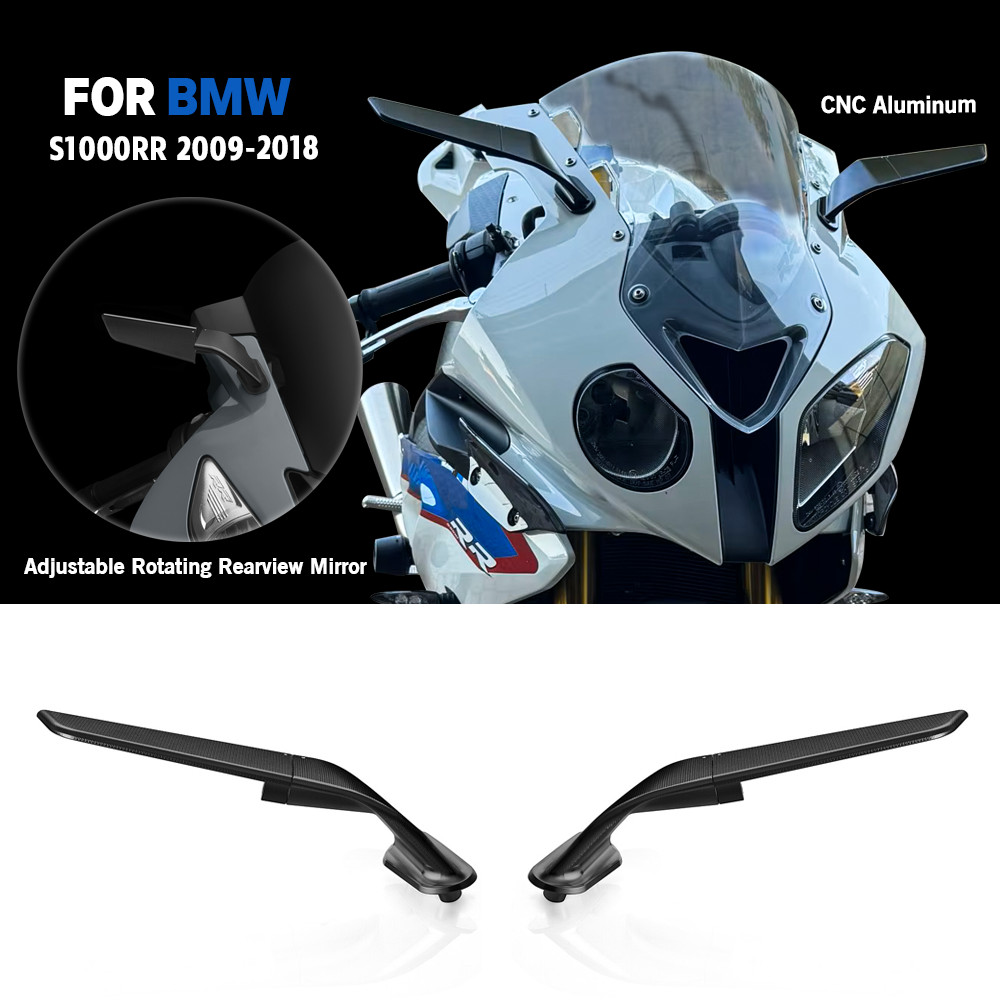 for BMW S1000RR Accessories Stealth Mirrors S 1000 RR Adjustable Winglet 2009 - 2018 S1000 RR S 1000