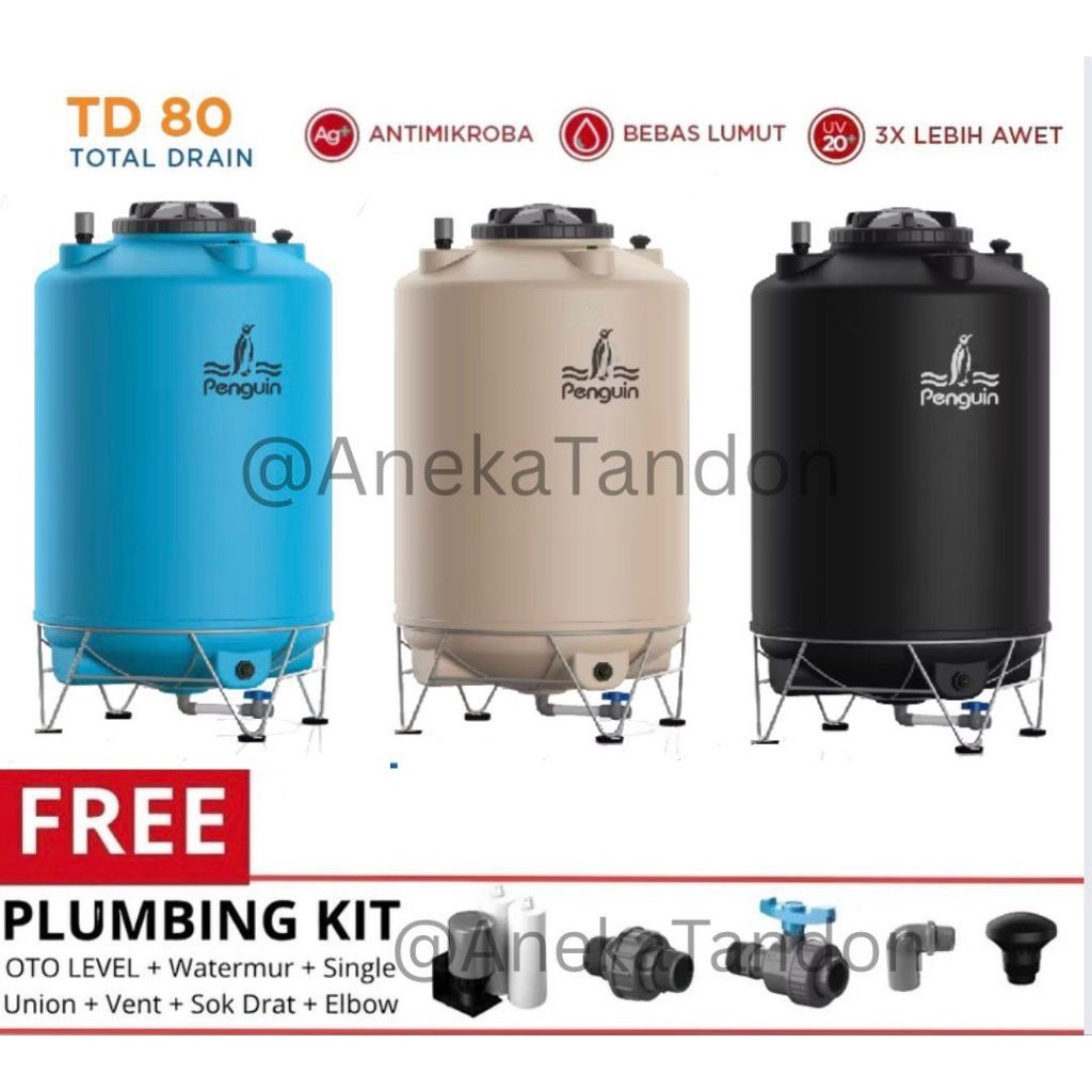 Tangki Air / Tandon Air / Tangki Penguin 800 Liter - TD 80 Penguin