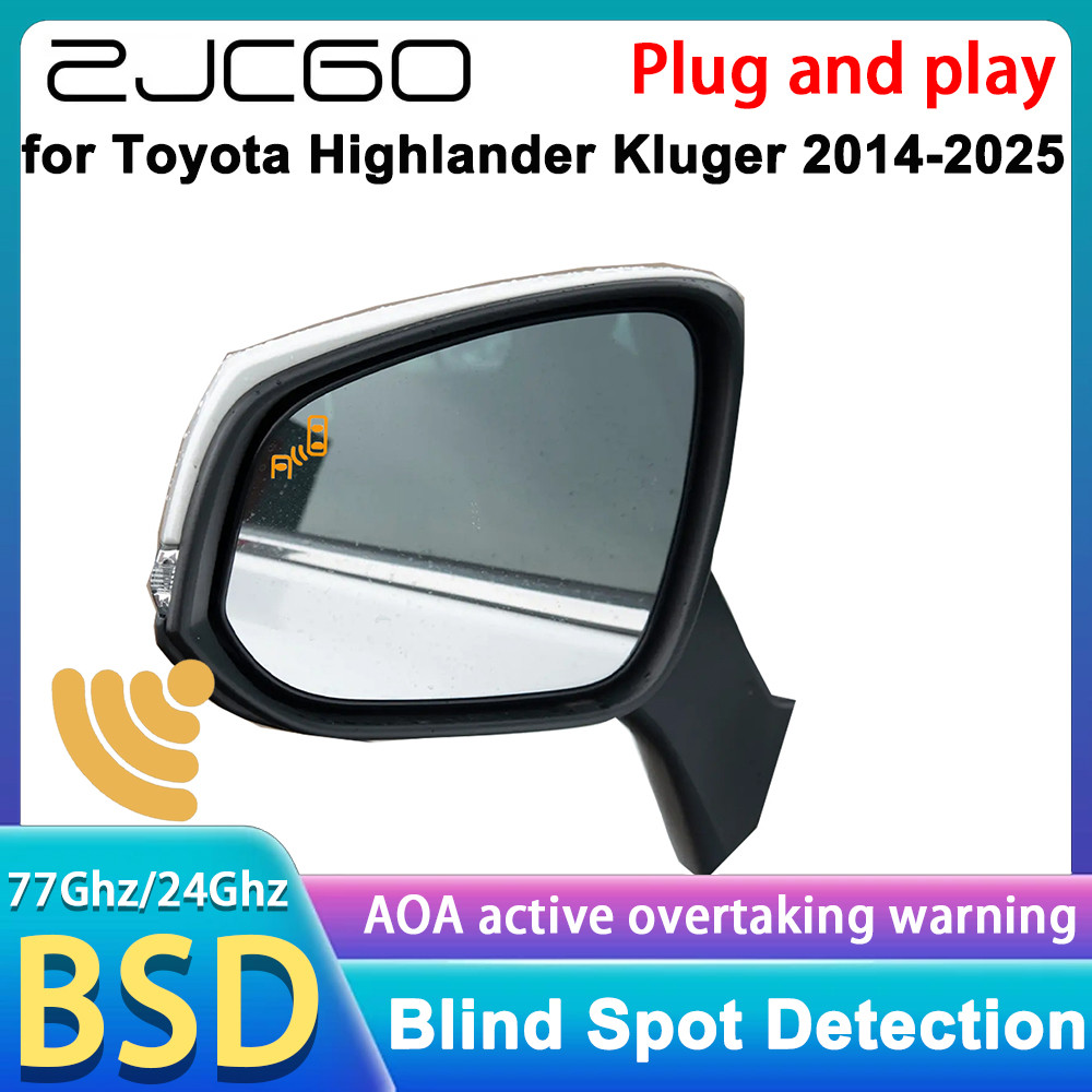 untuk Toyota Highlander Kluger XU50 XU70 2014-2025 Sistem Deteksi Bantuan Monitor Titik Buta Peringa