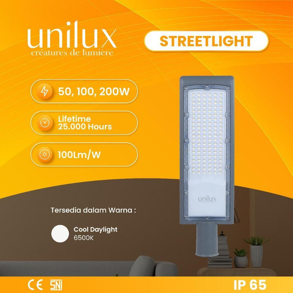 UNILUX STREETLIGHT Lampu Jalan PJU LED 100 Watt UNILUX SMD / UNILUX STREETLIGHT PJU LED 100W SMD