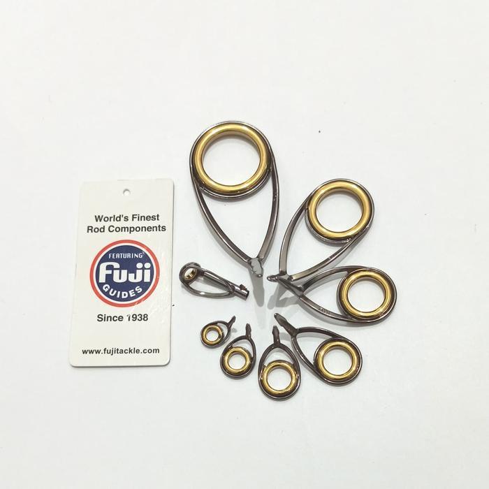 RING GUIDE FUJI GOLD SET SPINNING CUSTOM JORAN KOLONGAN CINCIN KERAMIK